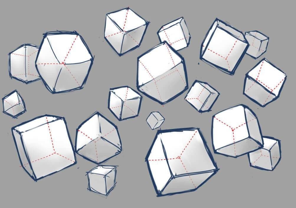 立体的な絵が描けない を解決する 空間把握 認識能力をガンガン鍛える練習方法とは パースについても解説 マエコ Note 立体的な絵が描けない を解決する 空間把握 認識能力をガンガン鍛える練習方法とは パースについても解説 マエコ Note