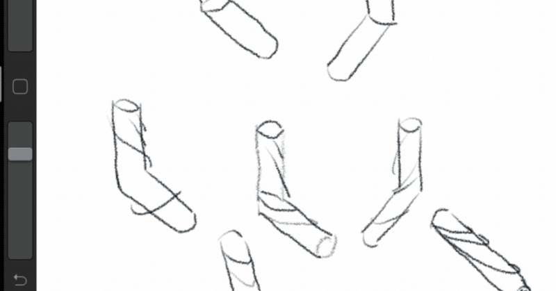 人を描くのって楽しいね ドローイング31日目 chitta note