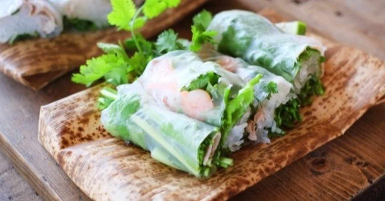 生春巻きの糖質とカロリーが1秒でわかる ダイエット向き 糖質制限ダイエットshiru2 Note