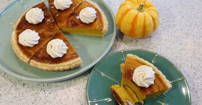 (レシピ)【濃厚】ほっこり秋のパンプキンパイ「Pumpkin pie」の作り方🎃【Raluのパティシエ講座】#49