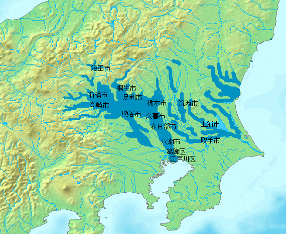 1947_カスリーン台風浸水図