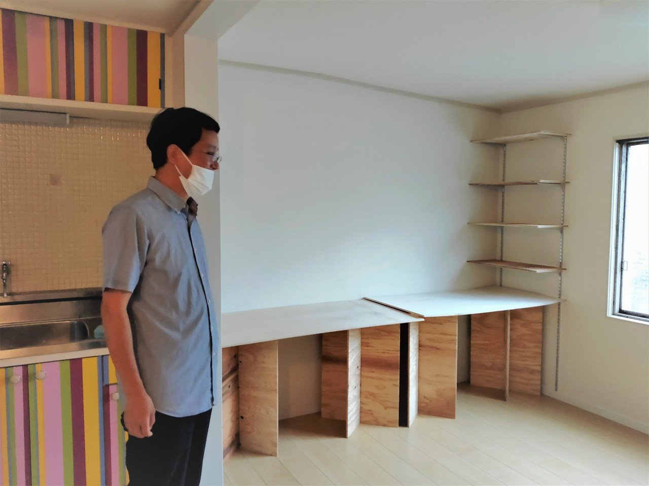 今日のよかったこと 古いアパートの空き部屋 建て替えまで使いませんか といってもあまり反応なし じゃぁ 自分で使おうと 部屋 を改装したら ご近所のyanさん 中国籍 が使わせてって連絡してきた 仲間が きちぼう Hana Mamas Note