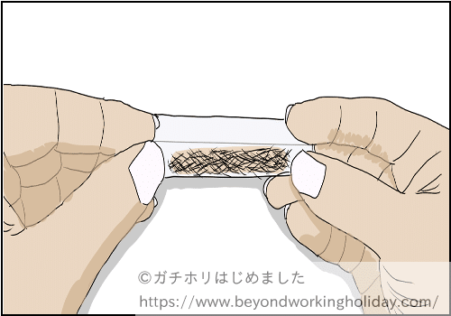 初心者でも簡単に巻ける 手巻きたばこの巻き方とコツをイラストで紹介 カンガルーとよだ 通称 カンガルーt Note 初心者でも簡単に巻ける 手巻きたばこの巻き方とコツをイラストで紹介 カンガルーとよだ 通称 カンガルーt Note