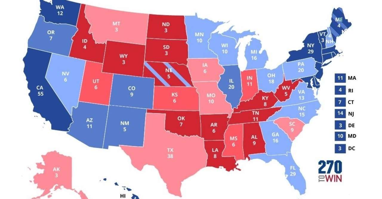 アメリカ大統領選挙 １ヶ月前の予想を立てておきます ほりまさたけ Note