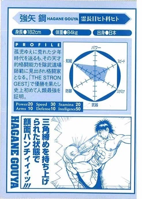 真・異種格闘大戦カード①｜相原コージ