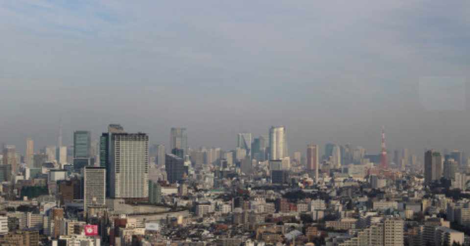 東京タワーとスカイツリーが同じ高さに見える地点 Aqofn Note