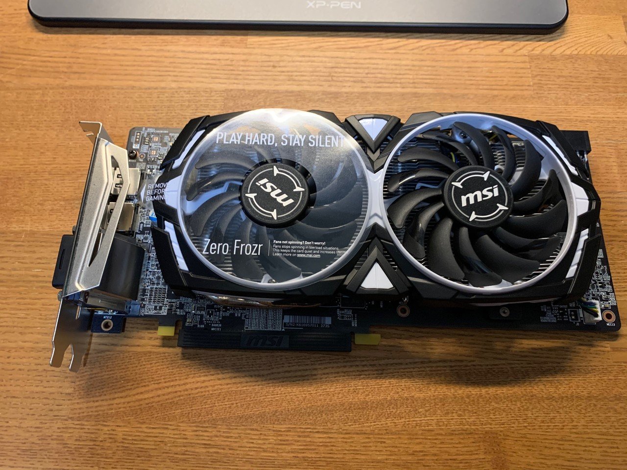 MSI Radeon RX 580 ARMOR 8G OC J グラボ（Radeon RX 580 ARMOR