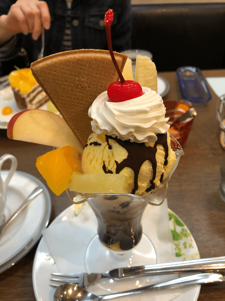 ケケさんのオレンジケーキとチョコレートパフェ Keisuke Note