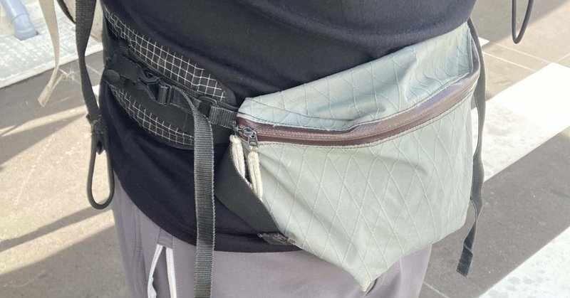 ワンダーラストイクイップメント カンパラパックをバックパック Hmg Porter のウェストベルトに取り付ける方法 Ul Ski Hiker Note