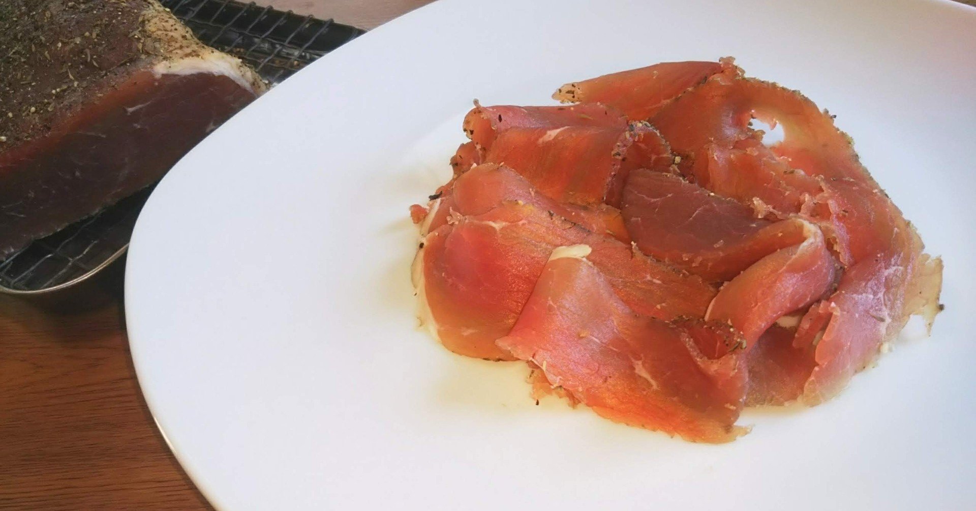 実は簡単 牛肉の生ハム ブレザオラ シナモンくん Note