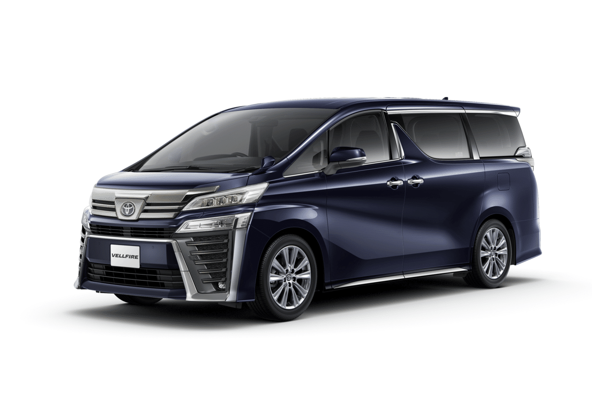 トヨタ VELLFIRE 2色セット TOYOTA、アルファード、ヴェルファイアの特別仕様車を発売
