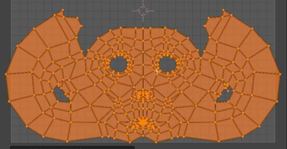 Blender Uvのミラー反転コピー Yugaki Note