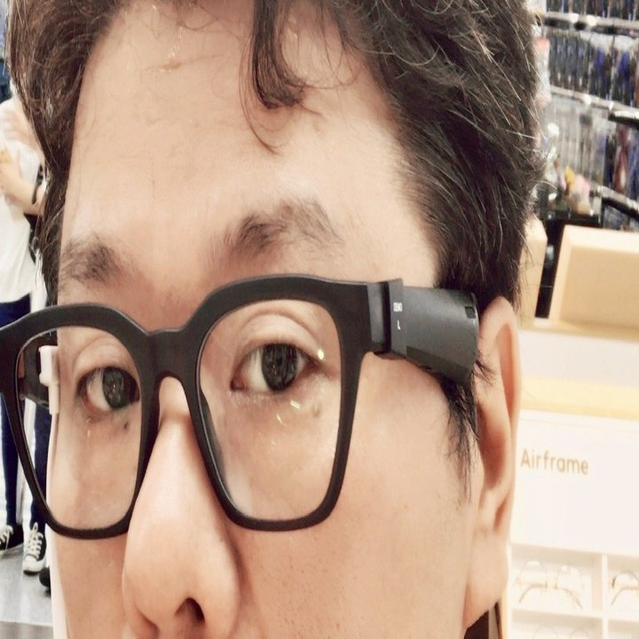 度入り骨伝導ブルートゥースメガネ