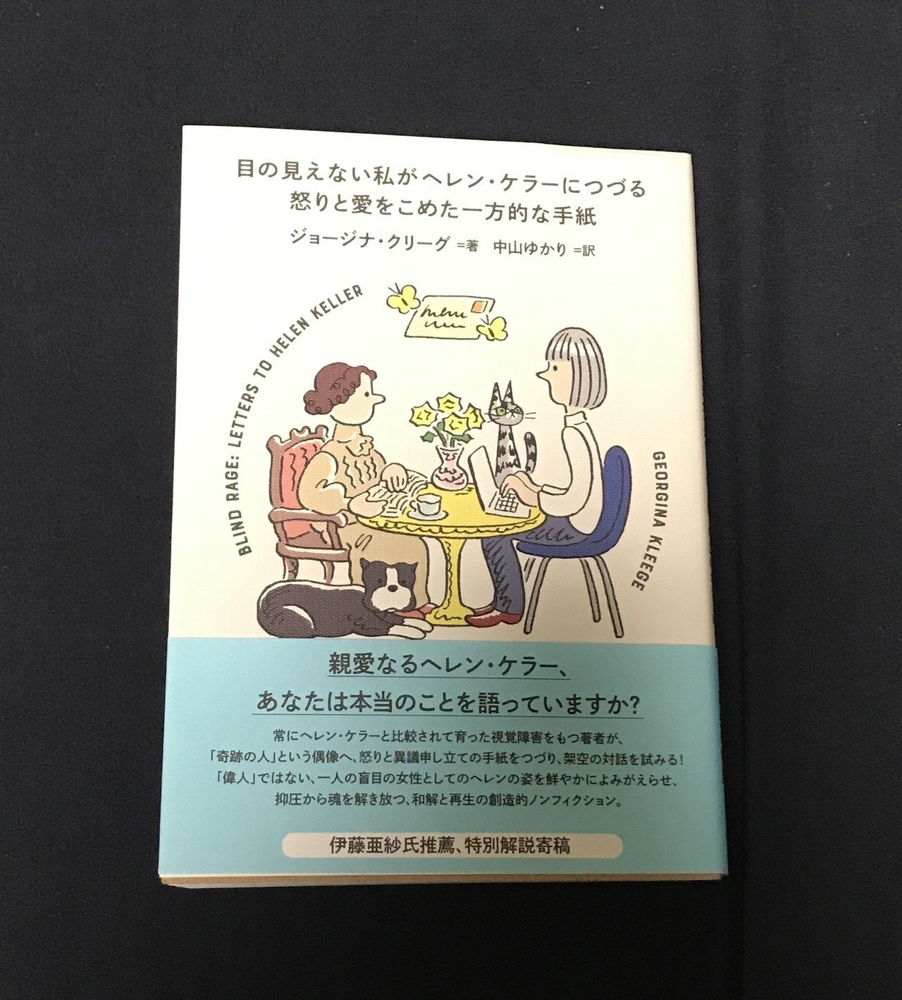 目の見えない私がヘレン ケラーにつづる怒りと愛をこめた一方的な手紙 を読んで はた Note