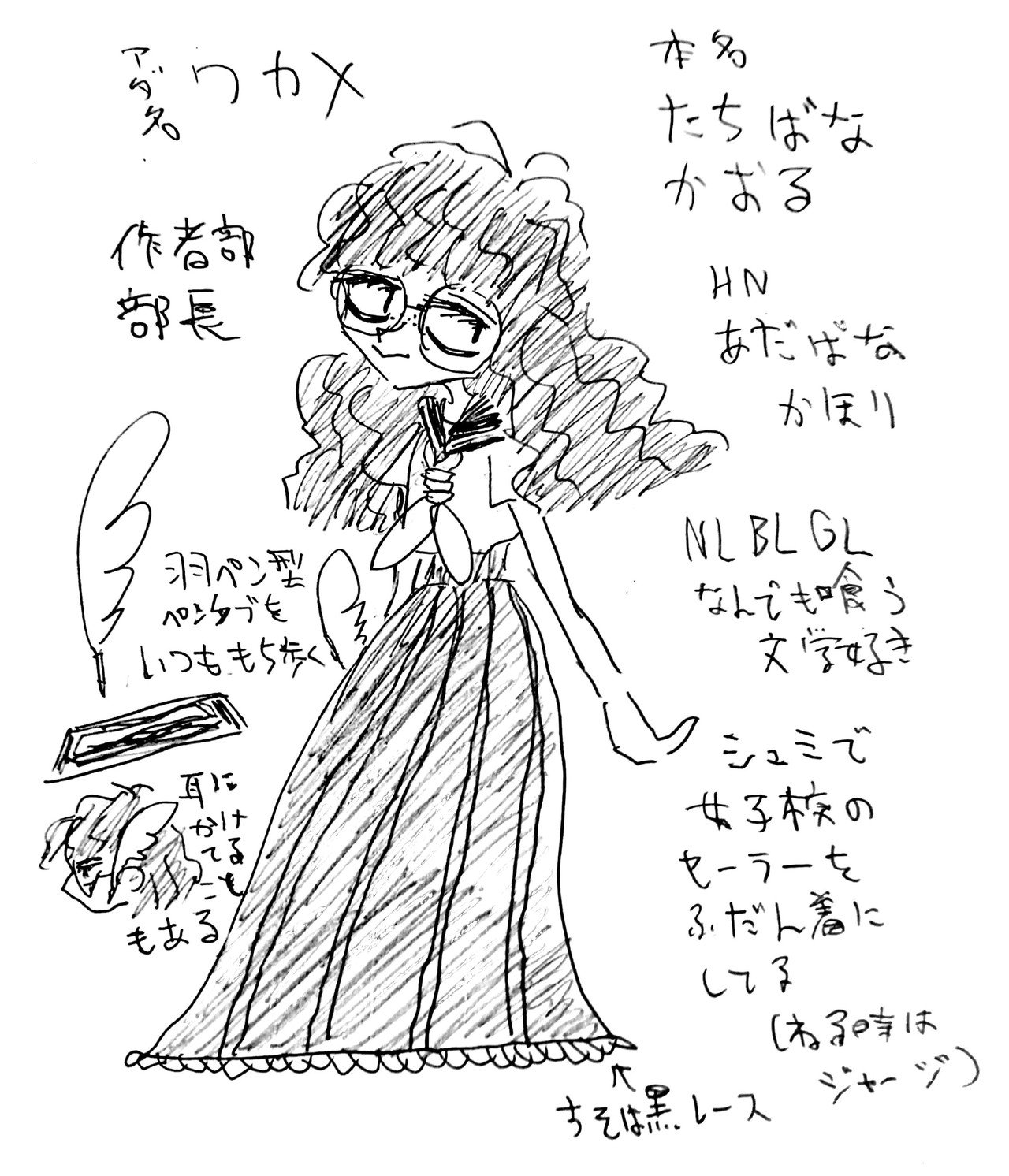 橘 薫 たちばな かおる Aru Note