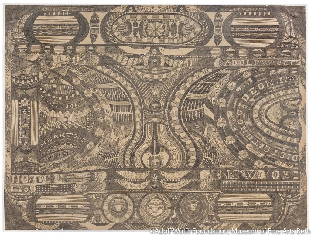 ニュー＝ヨークのホテル･ウィンザー》(1905年)ベルン美術館 アドルフ･ヴェルフリ財団蔵
