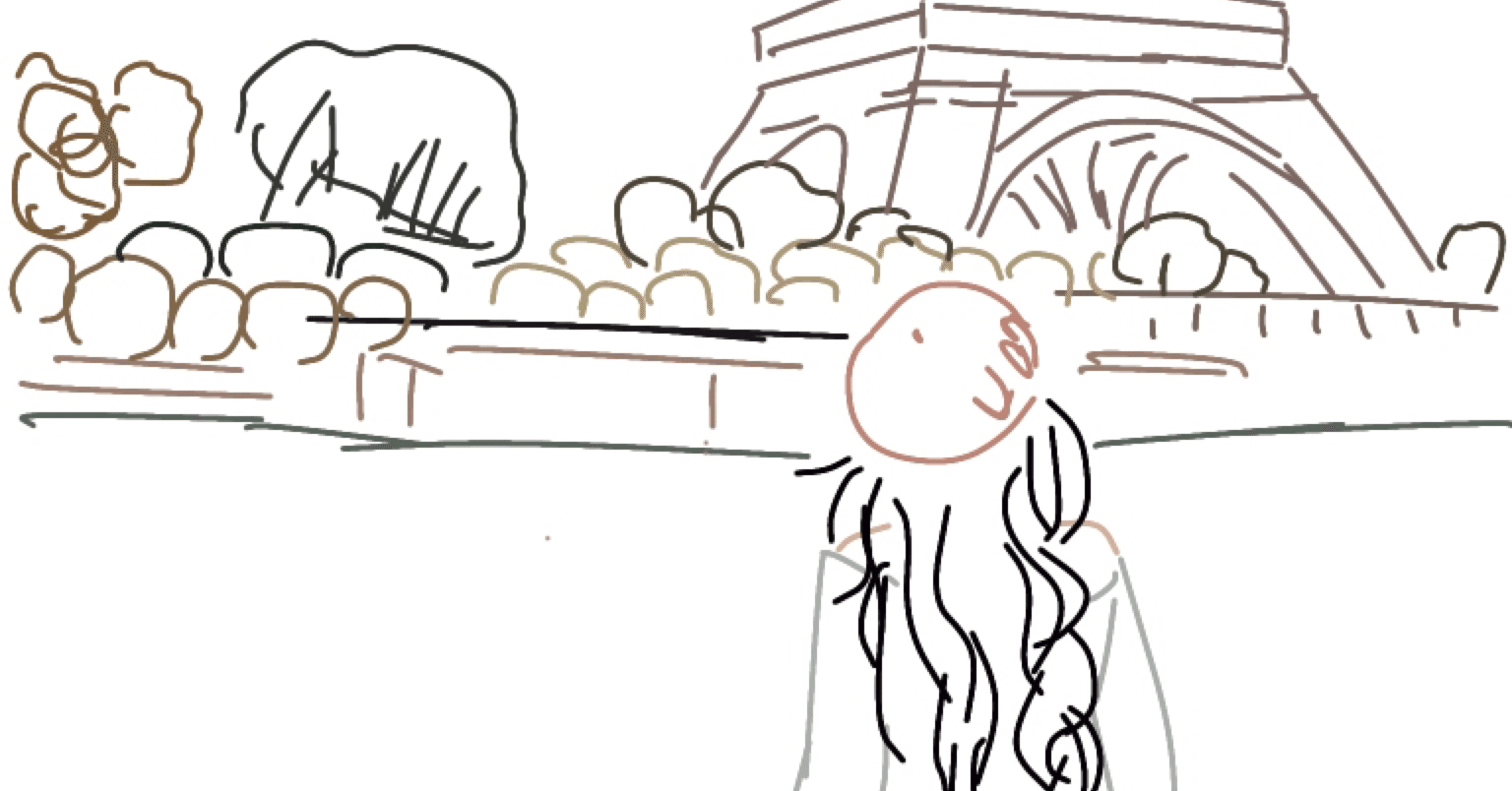 シンプルイラスト Noteヘッダー画像素材 パリの風景 エッフェル塔 Atelier Hanami Note シンプルイラスト Noteヘッダー画像素材 パリの風景 エッフェル塔 Atelier Hanami Note