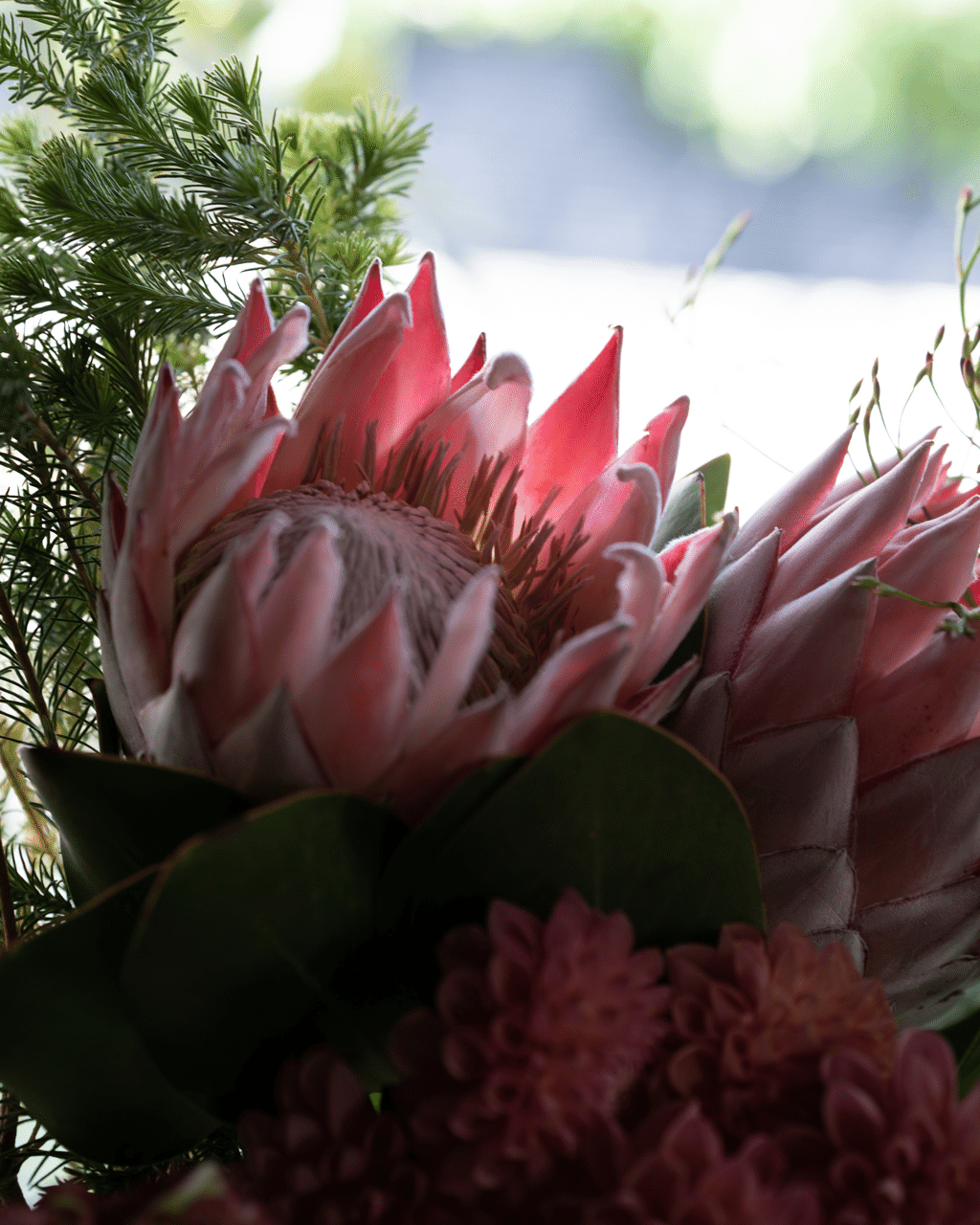 窓の花 婚約のお祝いの花束 お勧めありますか ダリア幸せの花嫁 仕入れてよかった Takaya Yamamura Note