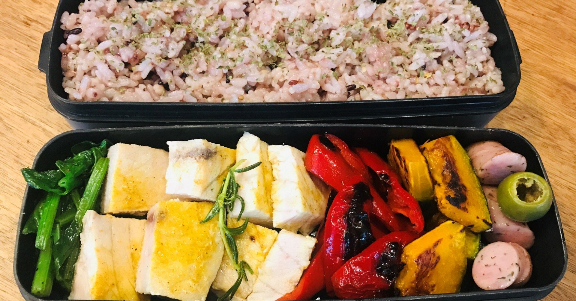 高校生息子のお弁当 カジキのカレー味と野菜のソテー 川ノ森千都子 ちづこ かんたん料理と家族と旅とアートが好き Note