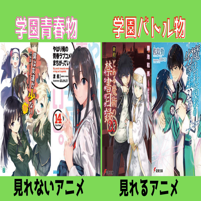 俺がラノベ原作の青春物のアニメが見れない理由。｜おんじ