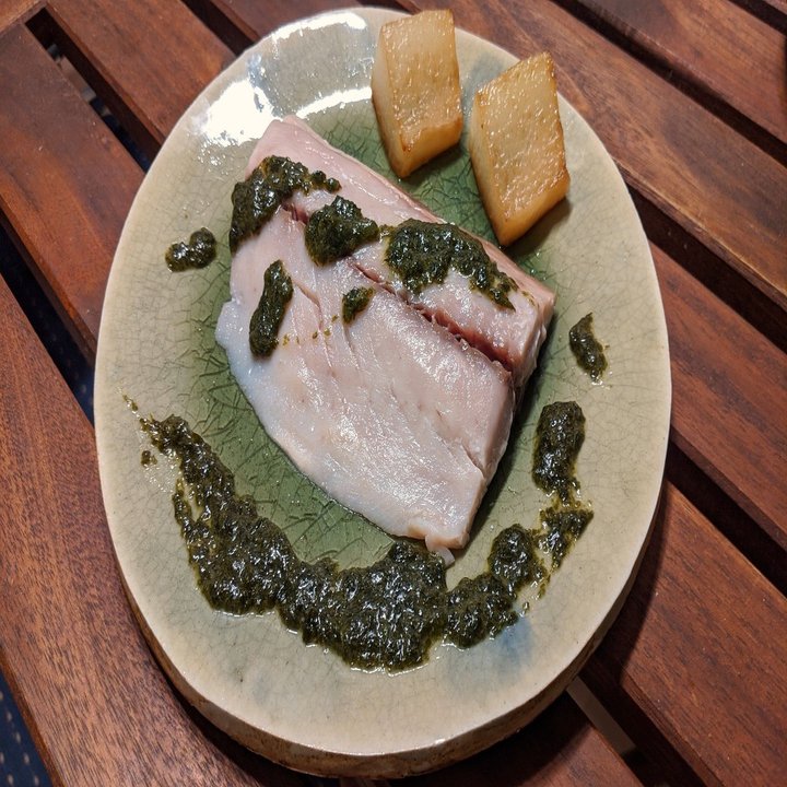 イナダの低温調理で寒ブリに向けたウォーミングアップを すしログ 大谷悠也 Note