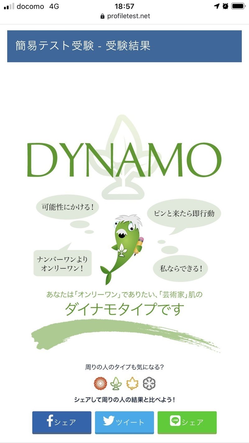 自己性格診断 キャラクター診断で相性チェック サンシャイン Note