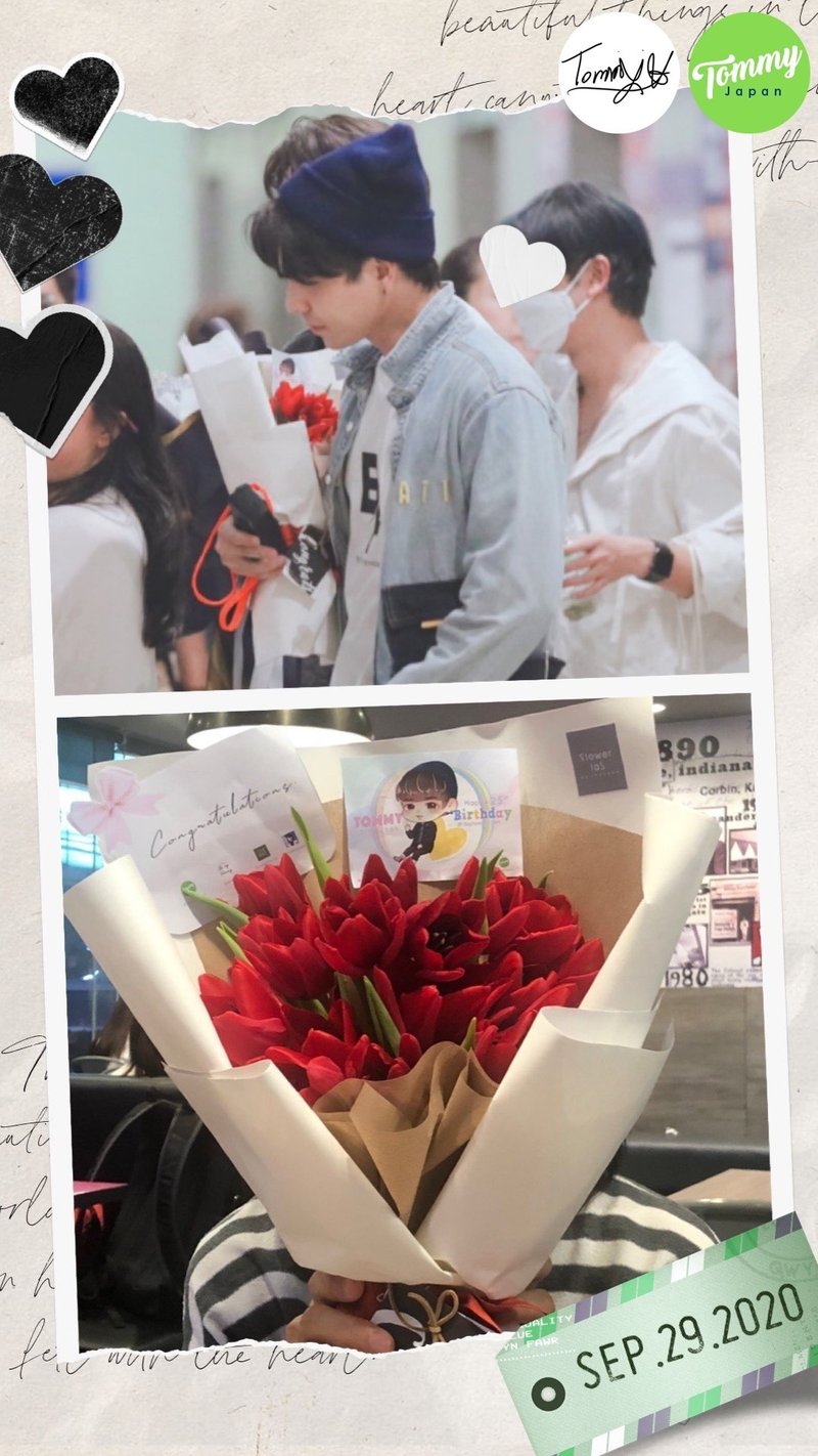 サポート報告 9 29 Tommyくんに花束を贈りました Tommyjapanfc Note サポート報告 9 29 Tommyくんに花束を贈りました Tommyjapanfc Note