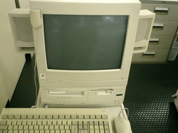 1995年だったな～、初めてインターネットに繋いだの！PC-9821を卒論