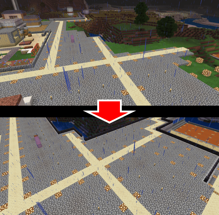 Minecraft 店が集う 商業地区 を拡張しました オーリオ Note