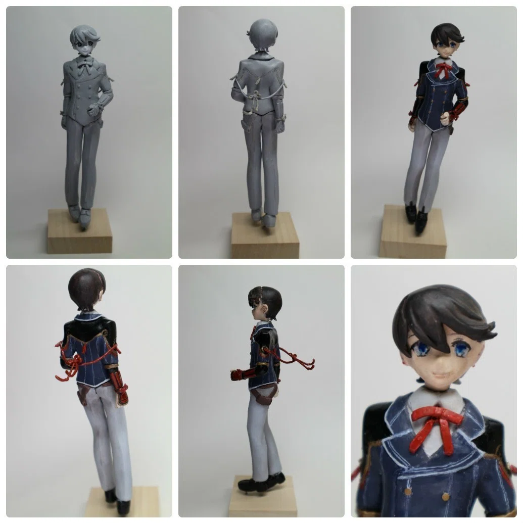自作フィギュア制作 | 悪戦苦闘備忘録｜パワフルゾンビちゃん