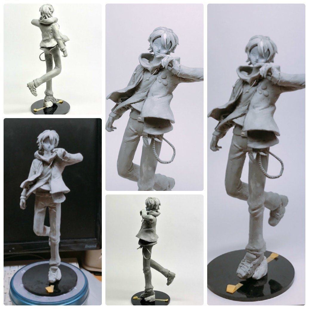 自作フィギュア制作 | 悪戦苦闘備忘録｜パワフルゾンビちゃん