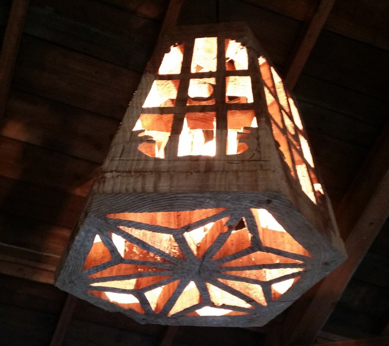 手作り六角形ランプシェード｜Taka-raion