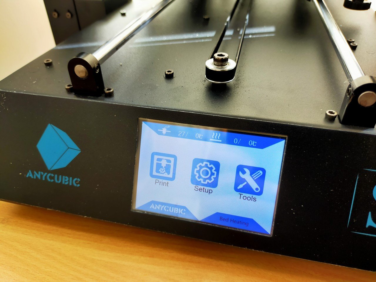 ANYCUBIC MEGA-S 3Dプリンター】ベッド温度が0/0℃表示になって