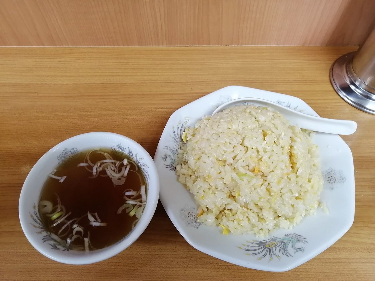 中華「兆徳」の玉子チャーハン（塩味） (1)