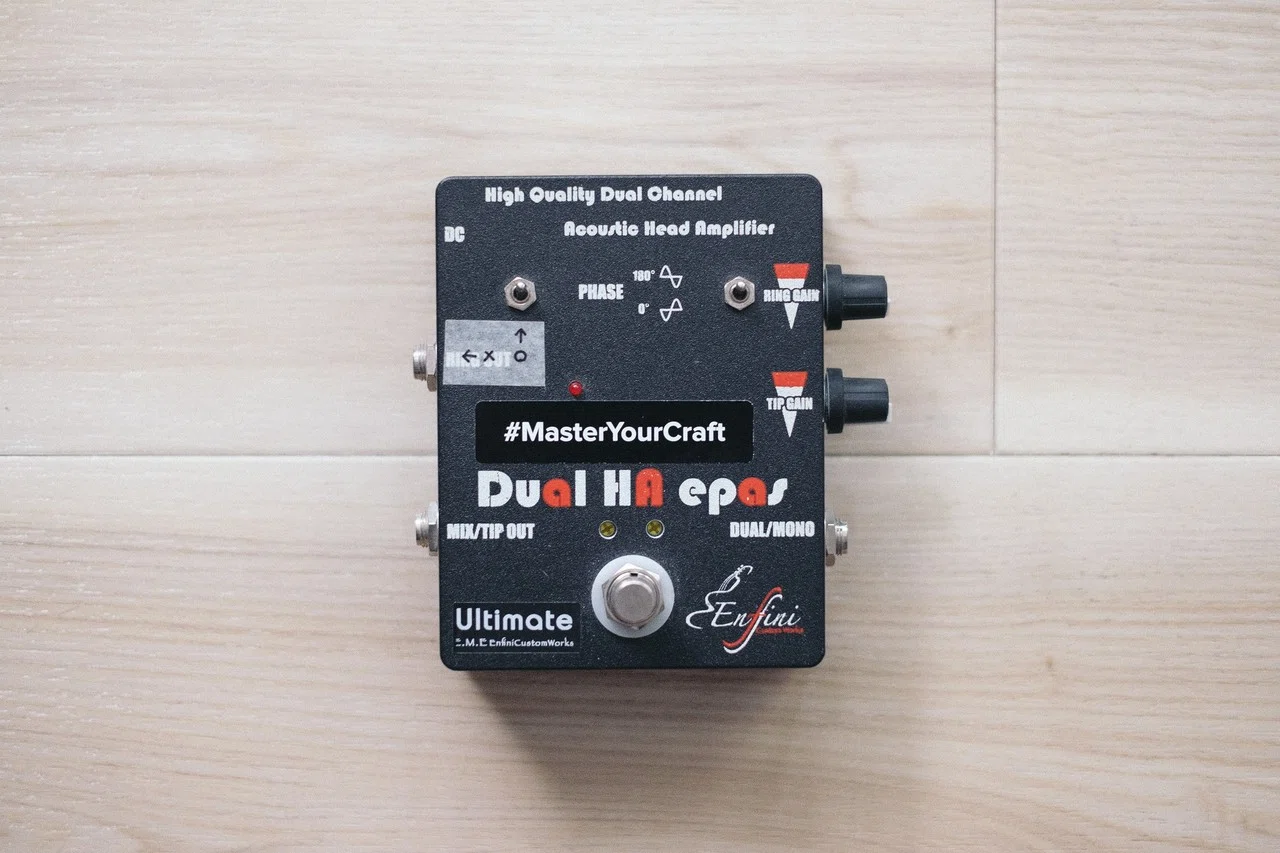Dual HA epas Ultimate　高品質ヘッドアンプ(プリアンプ) まるやまたつやの愛用機材&ガジェット45選｜まるやまたつや