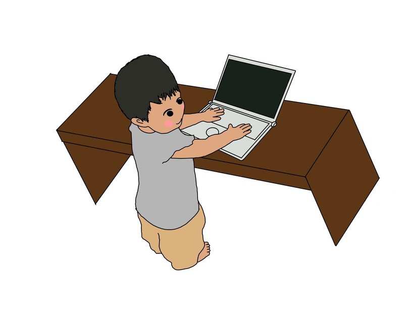 Pcで遊ぶ子供 みや 薬剤師 Note