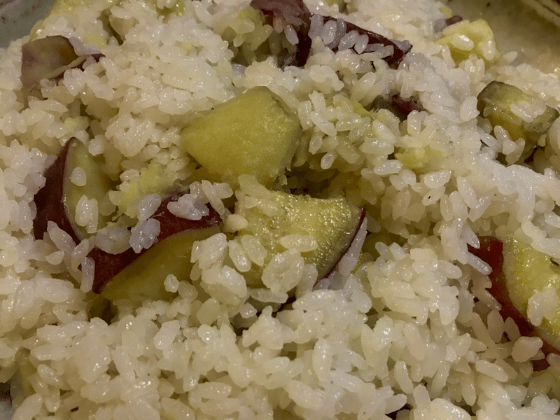 さつまいもごはんを更に美味しく綺麗に もったいない料理人 みっきー Note