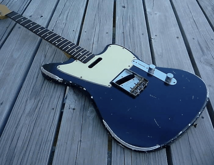 MJT Musikraft バーガンディミスト レリック加工 ラッカー 柾目