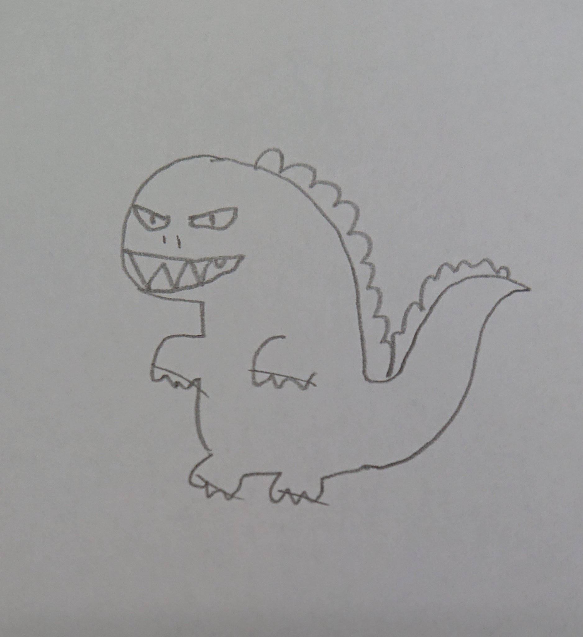 続 うろ覚えゴジラ 燦巻しおん Note