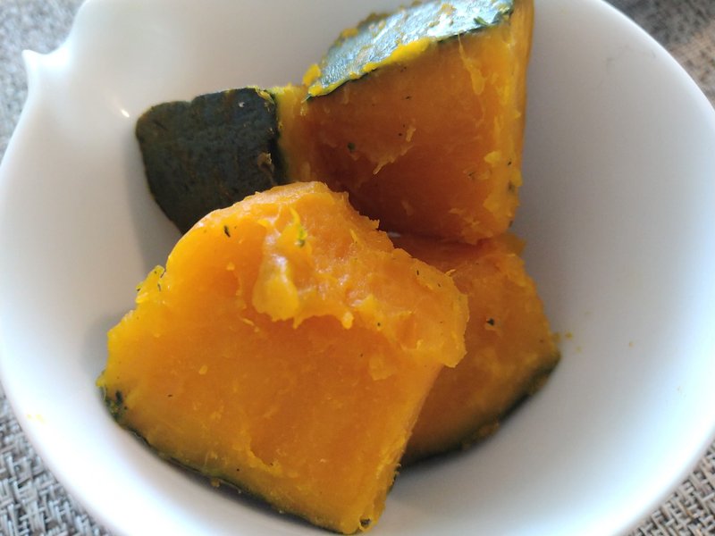 素材を塩で楽しむ 醤油味のかぼちゃの煮物をやめました めい Note