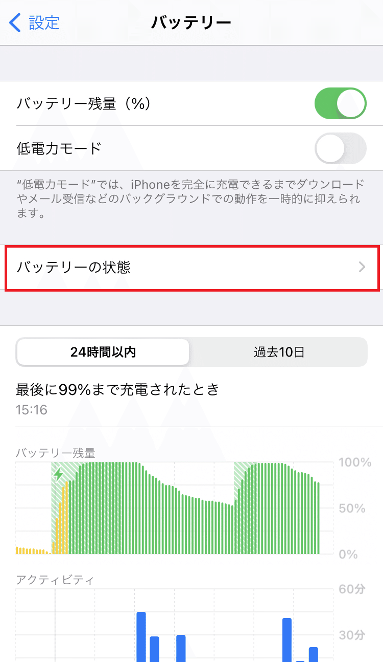 必読 Iphoneのバッテリー消費を抑える設定 サイテク Note