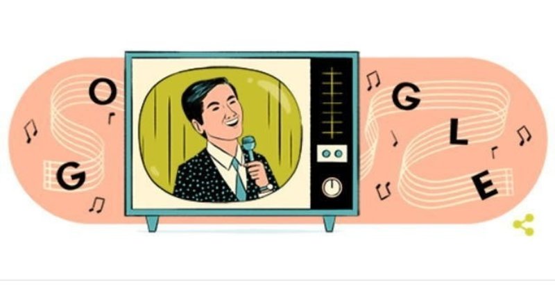 2020年10月15日google称えては坂本九 上をむいて歩こうリリース記念で登場 絵が桂三枝みたい Google Doodle ドゥードゥル 令和春秋 話題のtwitterツイートまとめ 似顔絵イラストアート集 英語発音 Note