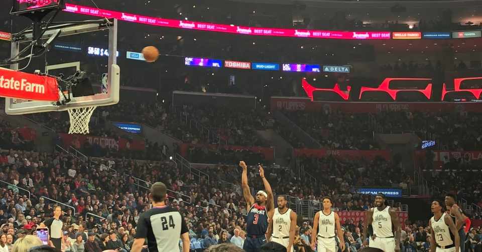 Nba観戦記 最前列 八村塁 La Flash Note