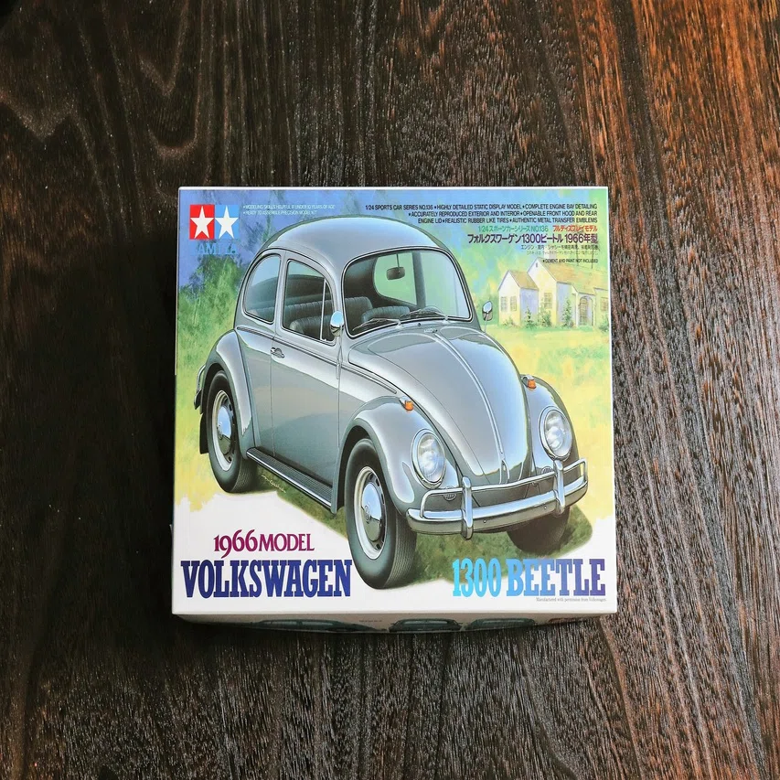 プラモ】タミヤ 1/24 VWビートル制作記 -2-｜もんぶらん
