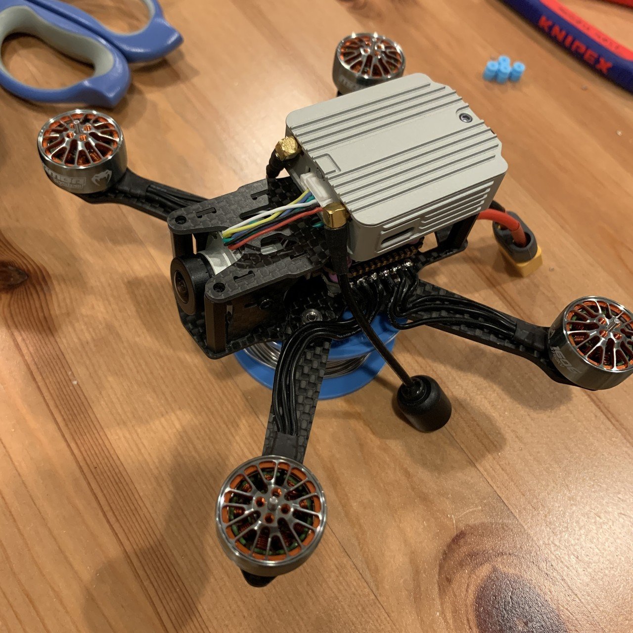 DJI Air Unit , FrSky Scout VS600 Miniを使った業務用VTXの開局