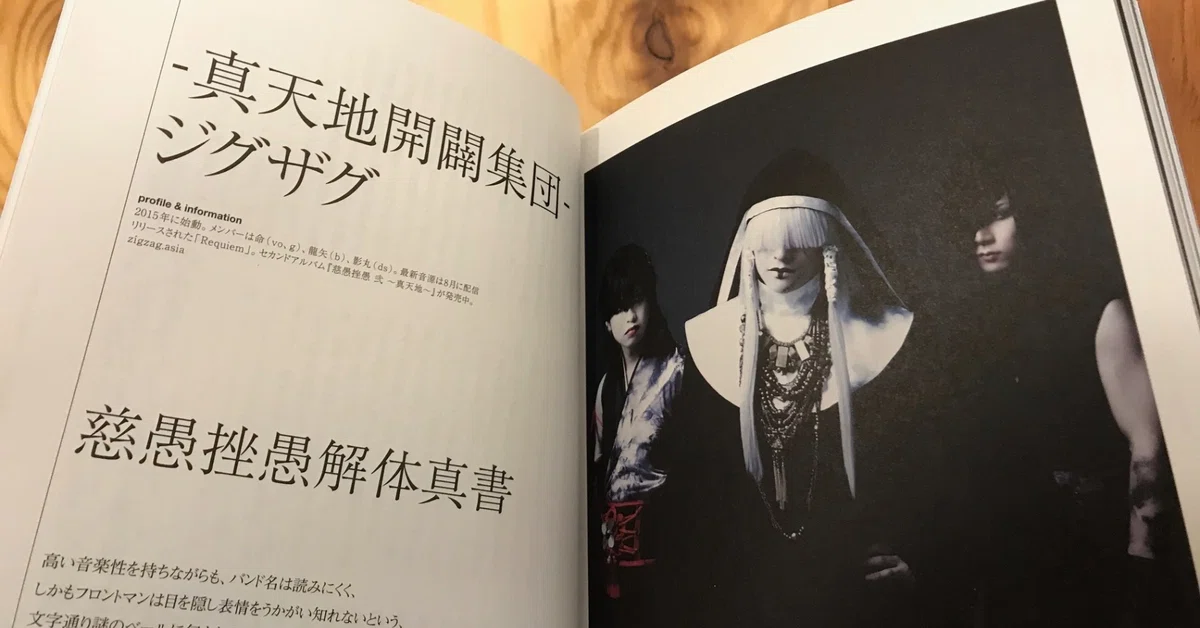 ジグザグに抱いていた多くの疑問が素敵な音楽誌でほぼ解消された件｜原 