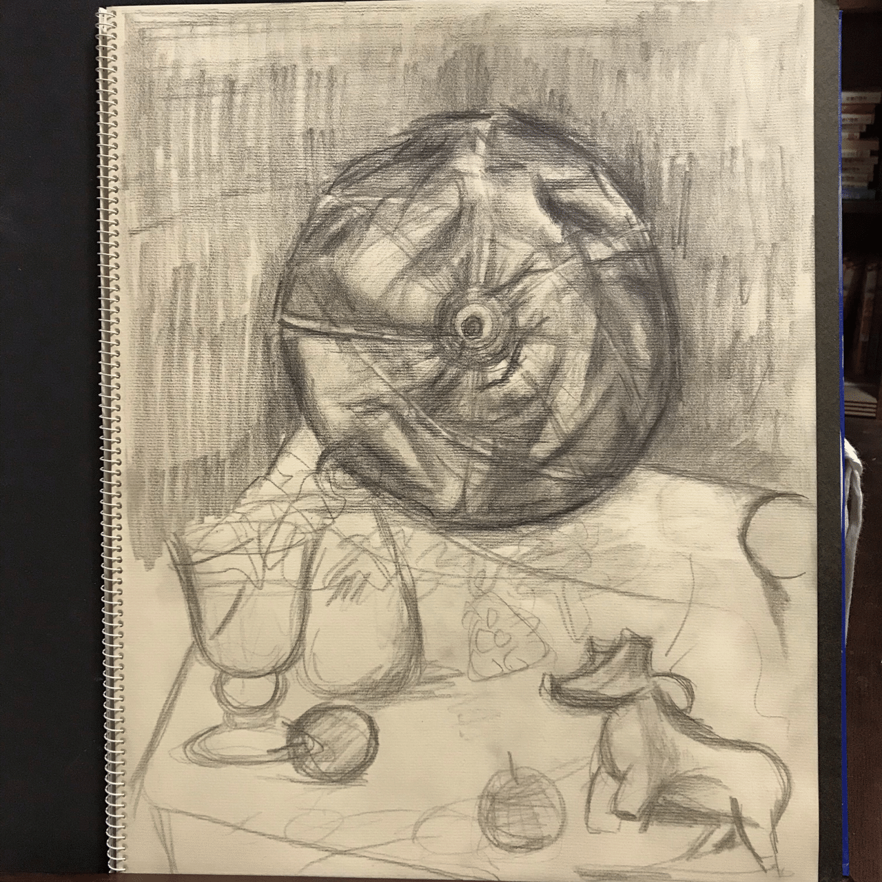 20数年ぶりの油絵｜むすびや百(百都真希子)