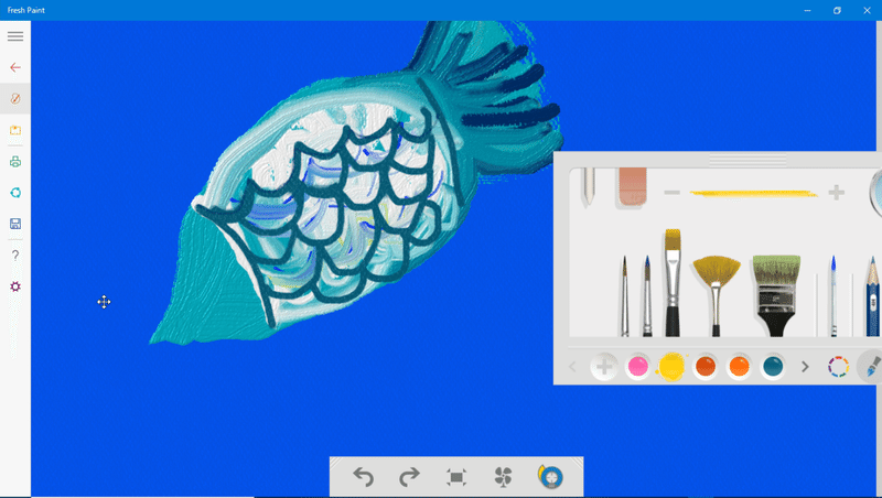 Windows10に実装されているfresh Paintを使ってみませんか Chop 私の言葉に逢いたい人になりたい やらないあきらめより やる価値 を心に刻む Note