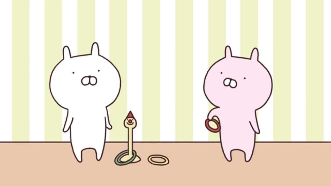 うさまる10話 わなげ Meitoku Note