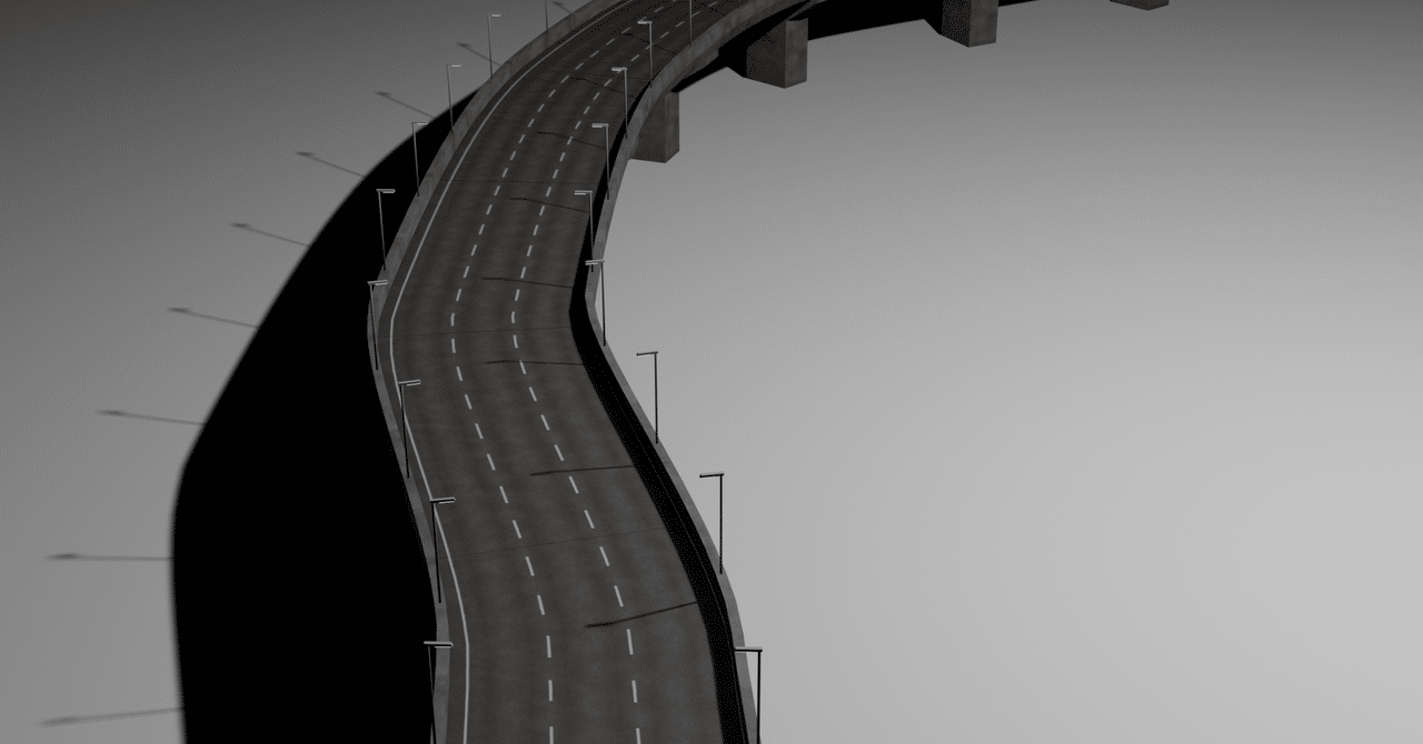 メイキング ハイウェイ Blenderで高速道路を作る フジノタカシ Note メイキング ハイウェイ Blenderで高速道路を作る フジノタカシ Note